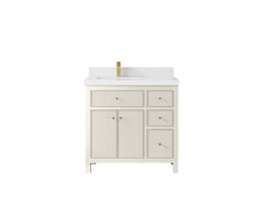 Sonoma 36 in. W x 22 in. D Left Offset Sink Bathroom Vanity - photo 42