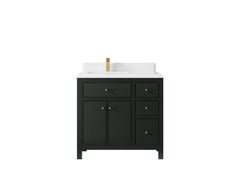 Sonoma 36 in. W x 22 in. D Left Offset Sink Bathroom Vanity - photo 25