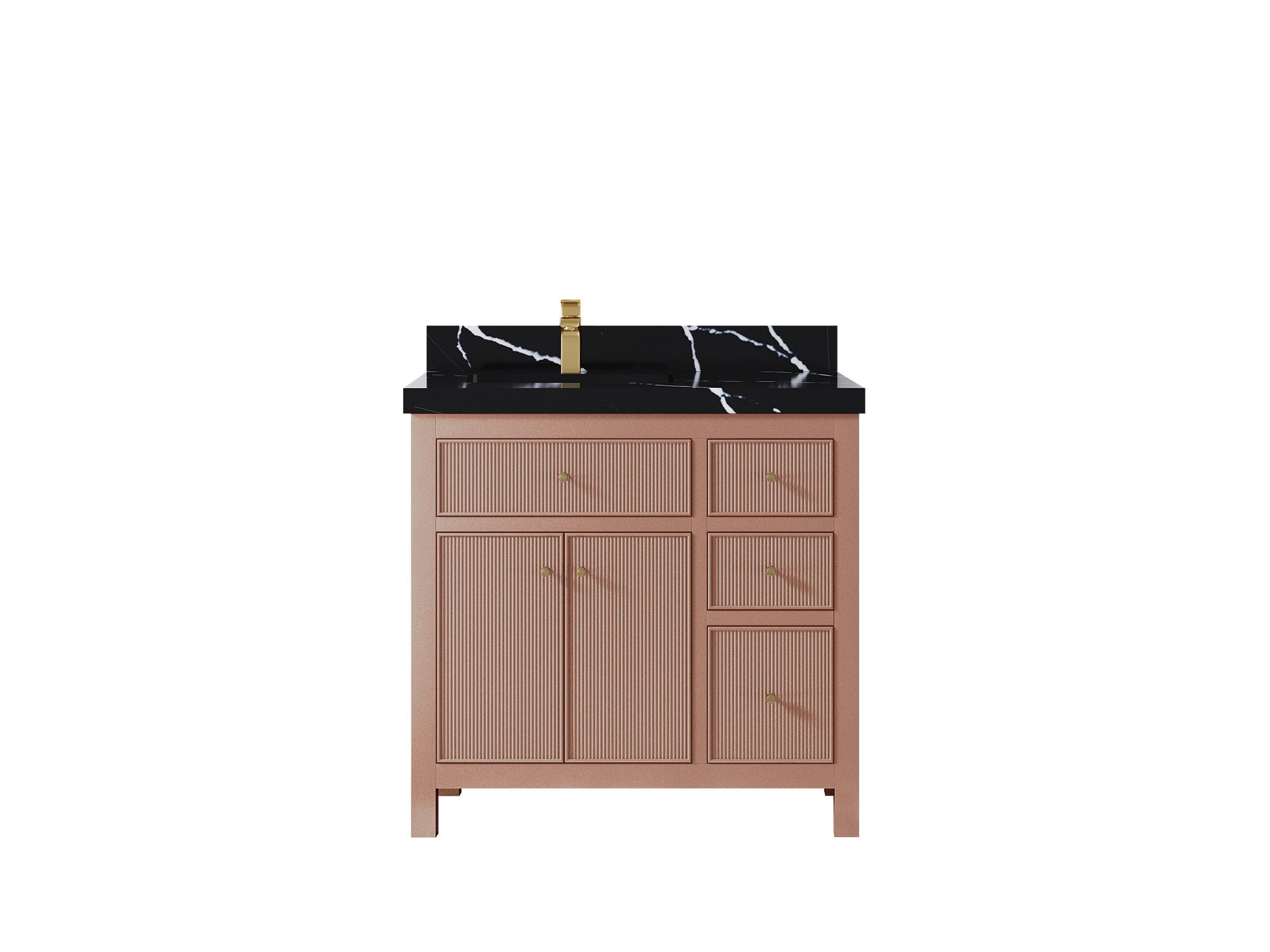 Sonoma 36 in. W x 22 in. D Left Offset Sink Bathroom Vanity - Willow Bath and Vanity