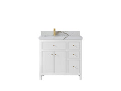 Sonoma 36 in. W x 22 in. D Left Offset Sink Bathroom Vanity - photo 8