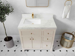 Sonoma 36 in. W x 22 in. D Left Offset Sink Bathroom Vanity - photo 33
