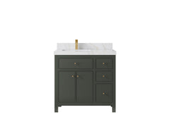 Sonoma 36 in. W x 22 in. D Left Offset Sink Bathroom Vanity - photo 11