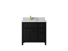 Sonoma 36 in. W x 22 in. D Left Offset Sink Bathroom Vanity - photo 16