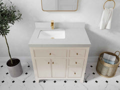 Sonoma 36 in. W x 22 in. D Left Offset Sink Bathroom Vanity - photo 36