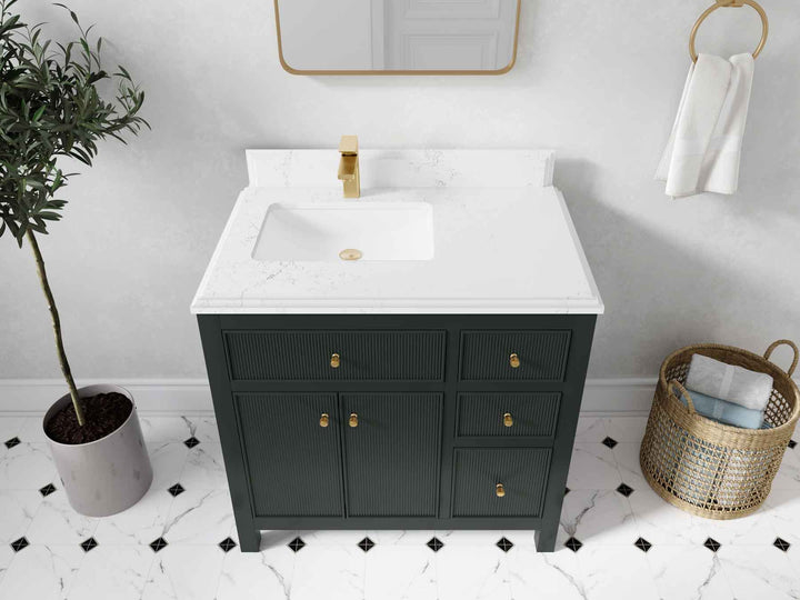 Sonoma 36 in. W x 22 in. D Left Offset Sink Bathroom Vanity - photo 24