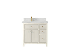 Sonoma 36 in. W x 22 in. D Left Offset Sink Bathroom Vanity - photo 14