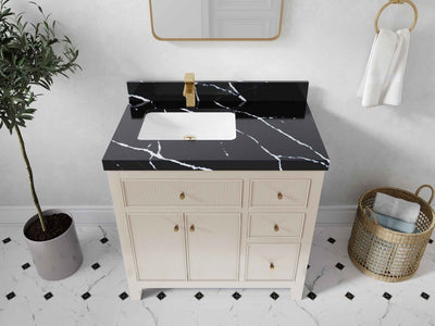 Sonoma 36 in. W x 22 in. D Left Offset Sink Bathroom Vanity - Willow Bath and Vanity