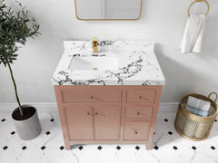 Sonoma 36 in. W x 22 in. D Left Offset Sink Bathroom Vanity - photo 37