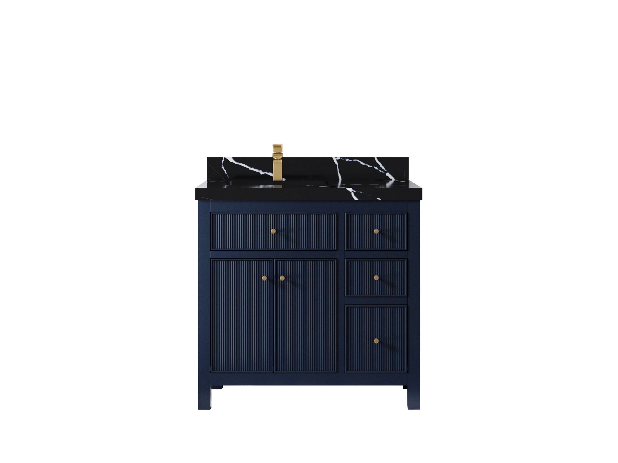 Sonoma 36 in. W x 22 in. D Left Offset Sink Bathroom Vanity - Willow Bath and Vanity