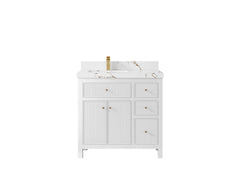 Sonoma 36 in. W x 22 in. D Left Offset Sink Bathroom Vanity - photo 20