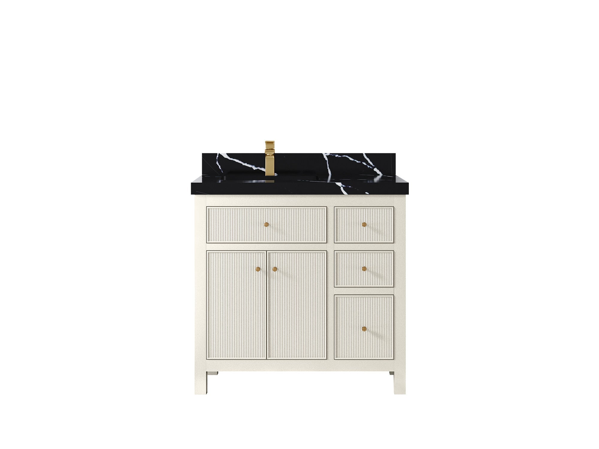 Sonoma 36 in. W x 22 in. D Left Offset Sink Bathroom Vanity - Willow Bath and Vanity
