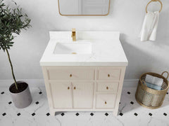 Sonoma 36 in. W x 22 in. D Left Offset Sink Bathroom Vanity - photo 40