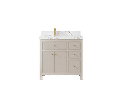 Sonoma 36 in. W x 22 in. D Left Offset Sink Bathroom Vanity - photo 25