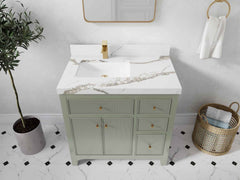 Sonoma 36 in. W x 22 in. D Left Offset Sink Bathroom Vanity - photo 15