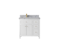 Sonoma 36 in. W x 22 in. D Left Offset Sink Bathroom Vanity - photo 23