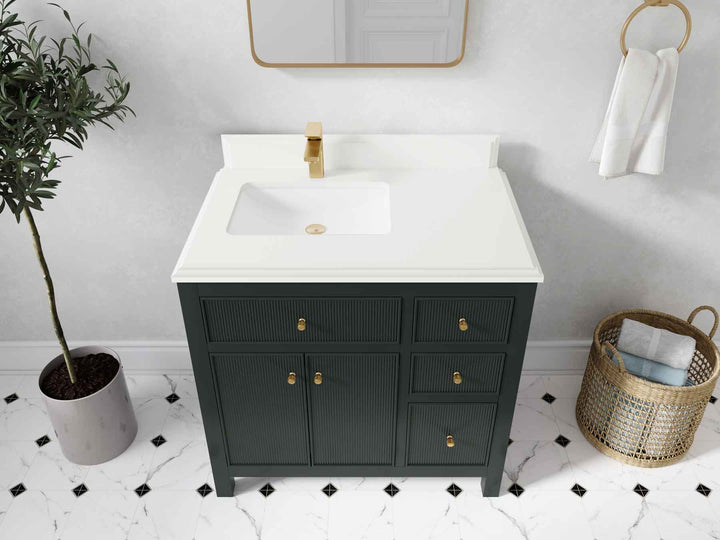Sonoma 36 in. W x 22 in. D Left Offset Sink Bathroom Vanity - photo 26