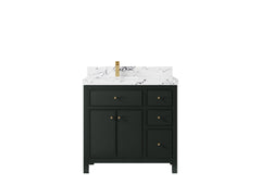 Sonoma 36 in. W x 22 in. D Left Offset Sink Bathroom Vanity - photo 37