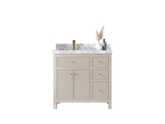 Sonoma 36 in. W x 22 in. D Left Offset Sink Bathroom Vanity - photo 1