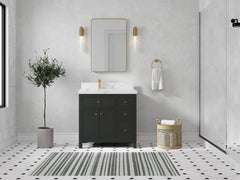 Sonoma 36 in. W x 22 in. D Left Offset Sink Bathroom Vanity - photo 4