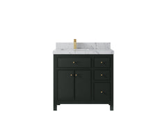 Sonoma 36 in. W x 22 in. D Left Offset Sink Bathroom Vanity - photo 39
