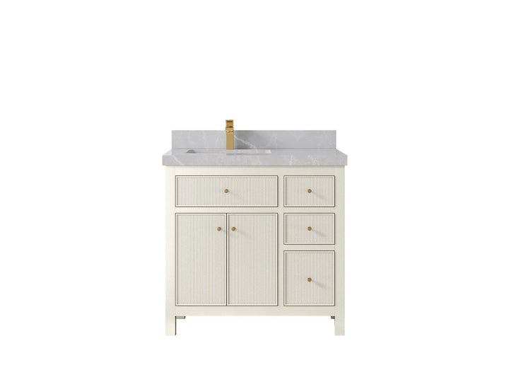 Sonoma 36 in. W x 22 in. D Left Offset Sink Bathroom Vanity - photo 30