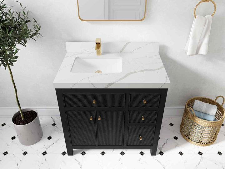 Sonoma 36 in. W x 22 in. D Left Offset Sink Bathroom Vanity - photo 17