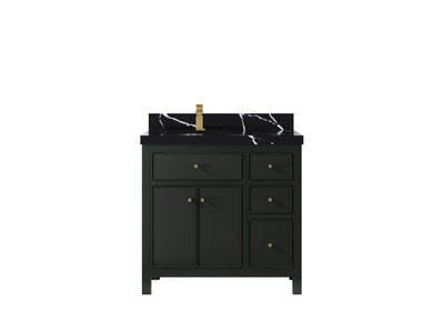 Sonoma 36 in. W x 22 in. D Left Offset Sink Bathroom Vanity - Willow Bath and Vanity