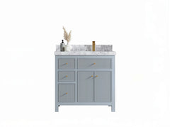 Sonoma 36 in. W x 22 in. D Right Offset Sink Bathroom Vanity - photo 1