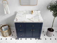 Sonoma 36 in. W x 22 in. D Right Offset Sink Bathroom Vanity - photo 28