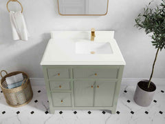 Sonoma 36 in. W x 22 in. D Right Offset Sink Bathroom Vanity - photo 31