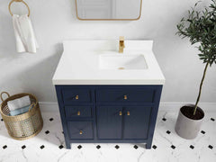 Sonoma 36 in. W x 22 in. D Right Offset Sink Bathroom Vanity - photo 30