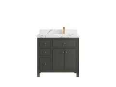 Sonoma 36 in. W x 22 in. D Right Offset Sink Bathroom Vanity - photo 42