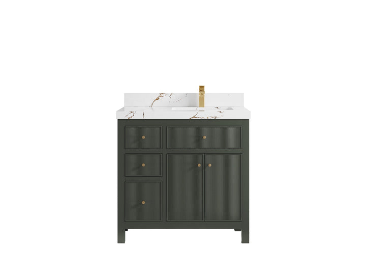 Sonoma 36 in. W x 22 in. D Right Offset Sink Bathroom Vanity - photo 42