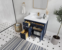 Sonoma 36 in. W x 22 in. D Right Offset Sink Bathroom Vanity - photo 3