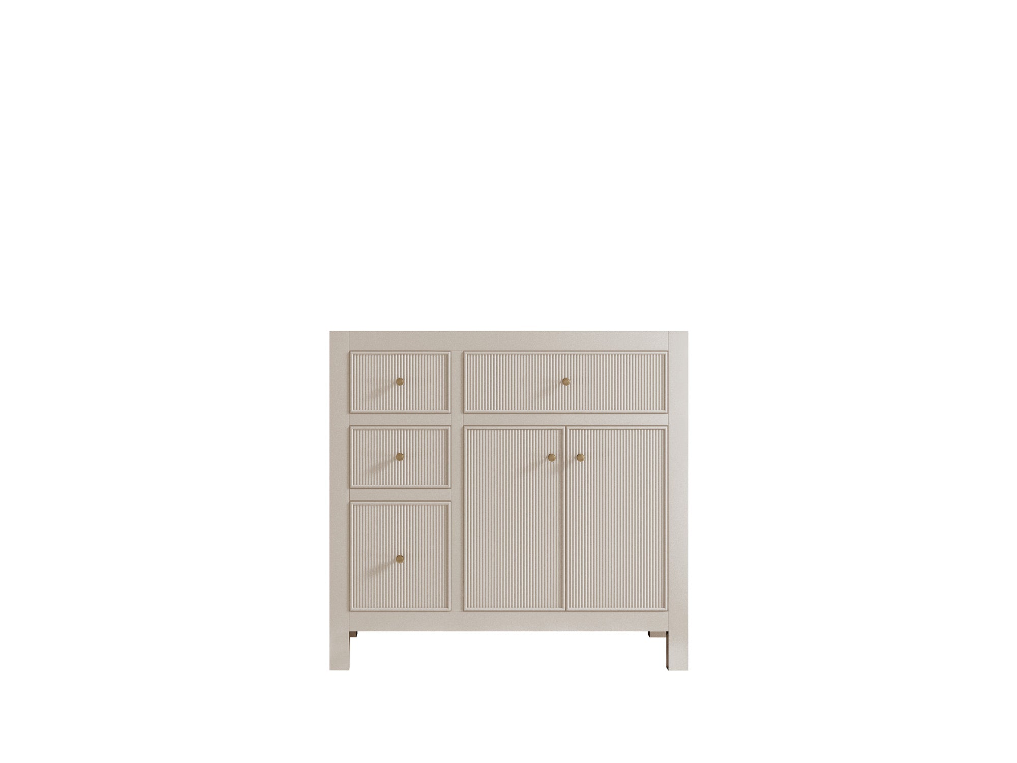 Sonoma 36 in. W x 22 in. D Right Offset Sink Bathroom Vanity - Willow Bath and Vanity