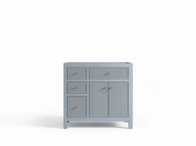Sonoma 36 in. W x 22 in. D Right Offset Sink Bathroom Vanity - Willow Bath and Vanity