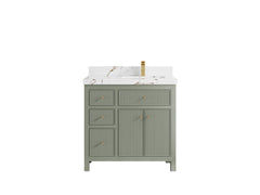 Sonoma 36 in. W x 22 in. D Right Offset Sink Bathroom Vanity - photo 42