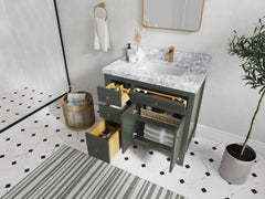 Sonoma 36 in. W x 22 in. D Right Offset Sink Bathroom Vanity - photo 3