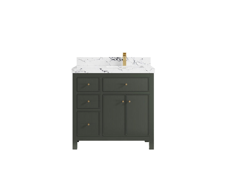 Sonoma 36 in. W x 22 in. D Right Offset Sink Bathroom Vanity - photo 46