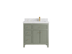 Sonoma 36 in. W x 22 in. D Right Offset Sink Bathroom Vanity - photo 22