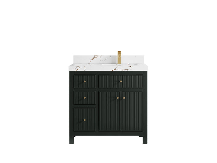 Sonoma 36 in. W x 22 in. D Right Offset Sink Bathroom Vanity - photo 20