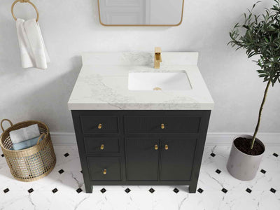 Sonoma 36 in. W x 22 in. D Right Offset Sink Bathroom Vanity - Willow Bath and Vanity
