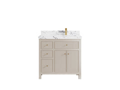Sonoma 36 in. W x 22 in. D Right Offset Sink Bathroom Vanity - photo 46