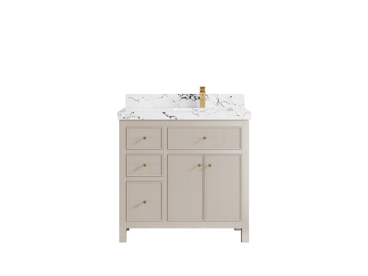Sonoma 36 in. W x 22 in. D Right Offset Sink Bathroom Vanity - photo 46