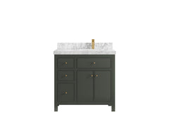 Sonoma 36 in. W x 22 in. D Right Offset Sink Bathroom Vanity - photo 24