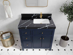 Sonoma 36 in. W x 22 in. D Right Offset Sink Bathroom Vanity - photo 13