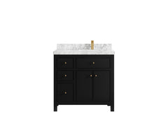 Sonoma 36 in. W x 22 in. D Right Offset Sink Bathroom Vanity - photo 12