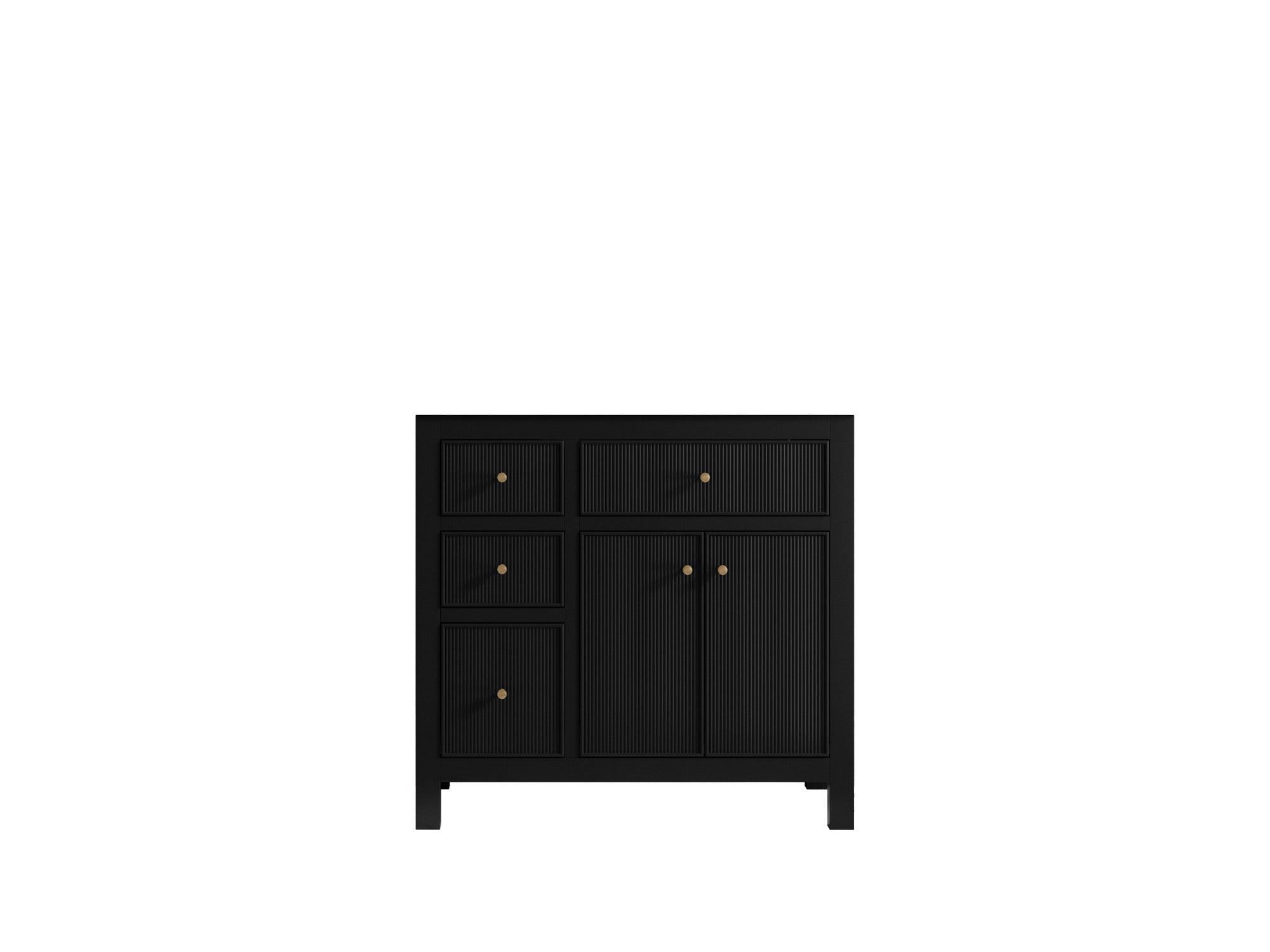 Sonoma 36 in. W x 22 in. D Right Offset Sink Bathroom Vanity - Willow Bath and Vanity