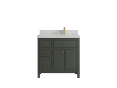 Sonoma 36 in. W x 22 in. D Right Offset Sink Bathroom Vanity - photo 26