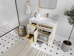 Sonoma 36 in. W x 22 in. D Right Offset Sink Bathroom Vanity - photo 3